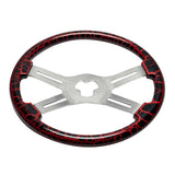 18" Lightning Design Wood Steering Wheel