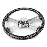 18" Lightning Design Wood Steering Wheel