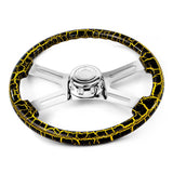 18" Lightning Design Wood Steering Wheel