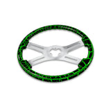 18" Lightning Design Wood Steering Wheel