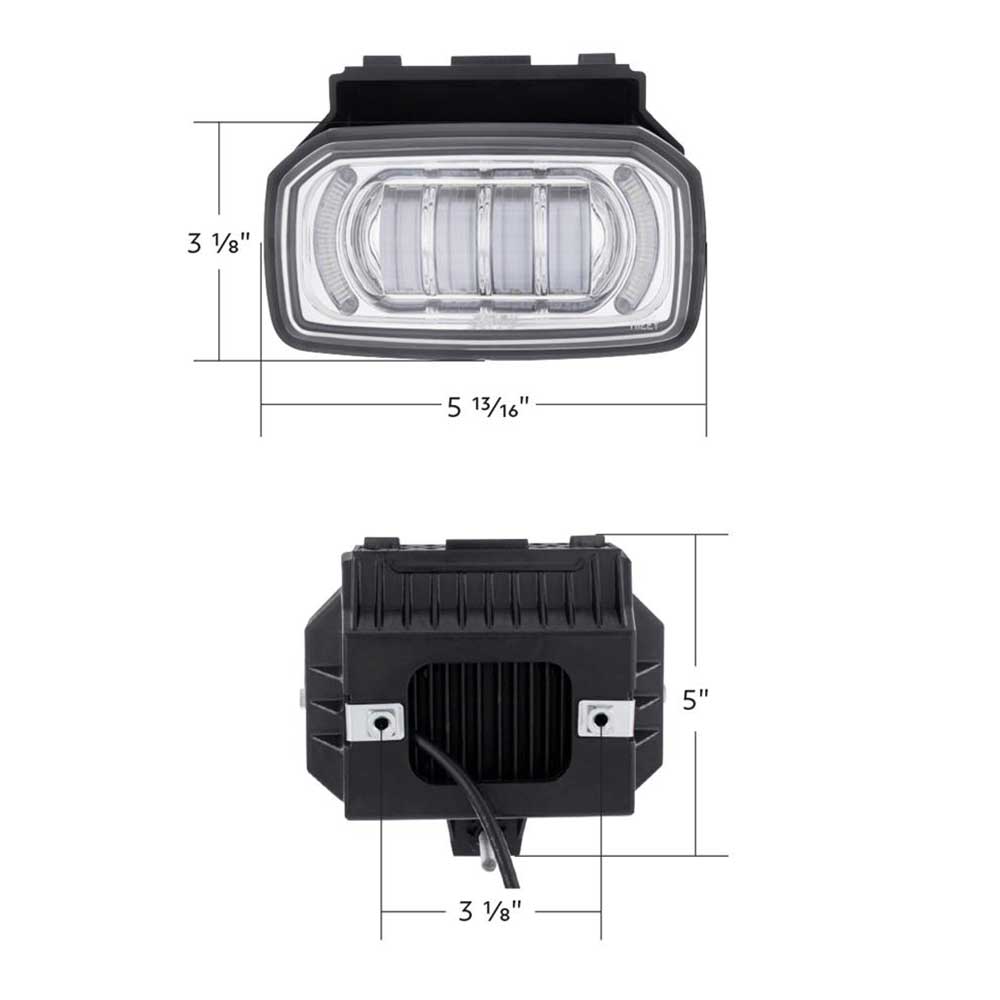 International LT 2018+ Projector 12 LED Fog Light