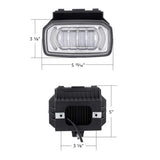 International LT 2018+ Projector 12 LED Fog Light