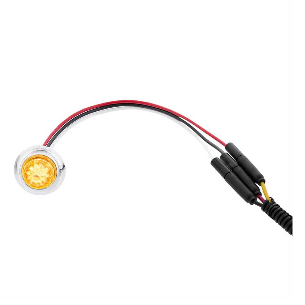 3/4" Mini Watermelon 4 LED Light