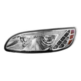 Peterbilt 382, 384, 386, 387 Chrome 58 LEDs Headlight