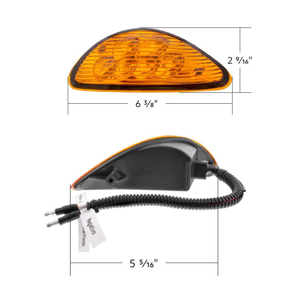 International Durastar, MV Rear Facing 6 LED Turn Signal and Parking Light
