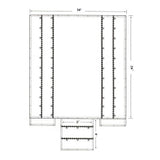 16"™ x 26"™ Steel Tarp with End Flap