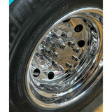 5-1/2" Tall Stainless Steel Dana-Spicer Drive Axle Cover with Round Holes
