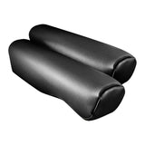 National Seat Standard Black Faux Leather Armrest Covers