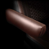 National Seat Standard Brown Faux Leather Armrest Covers
