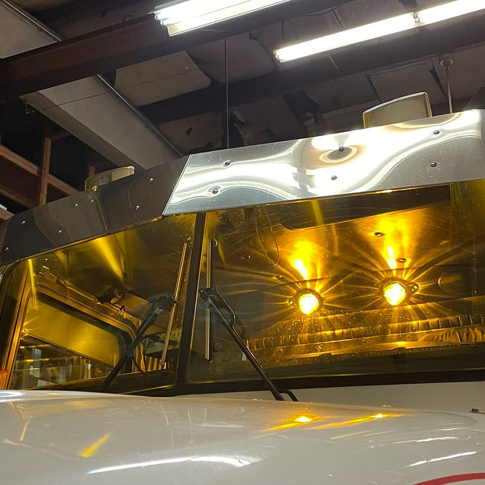 Kenworth Tear Drop Light Bracket with OE Switch Hole