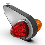 Black Frame Watermelon Mirror Light Brackets