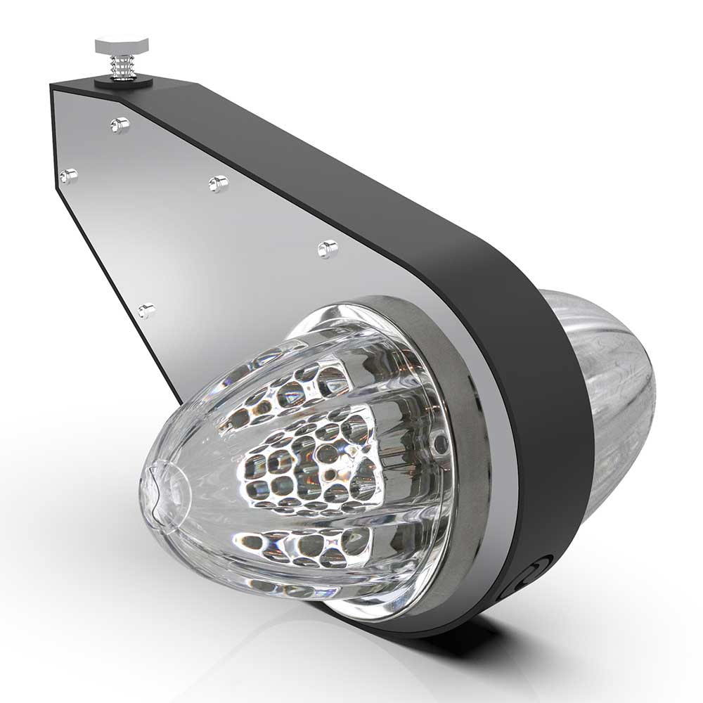Black Frame Watermelon Mirror Light Brackets