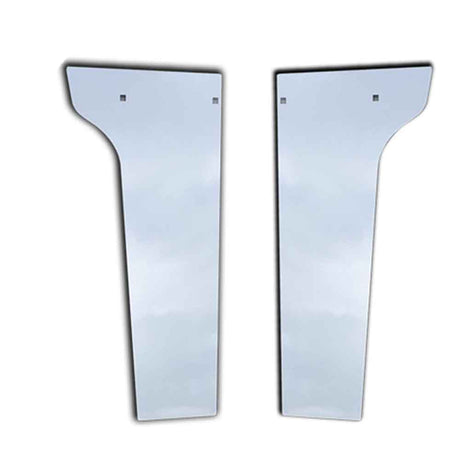 Peterbilt 379 stainless steel cowl panels for semi trucks