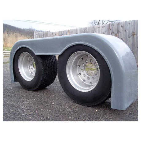 Fiberglass super single full rear fenders with 5-1/2" sidewall (pair)