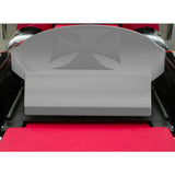 Fiberglass Fifth Wheel Cover with Raised Iron Cross for Holland and Jost Fifth Wheels