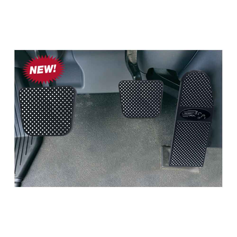 Peterbilt Classic Diamond Smaller Pyramid Cut Black Billet Pedals