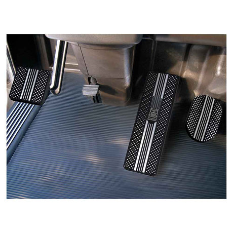 Kenworth 2007+ black billet aluminum pedal set for semi trucks