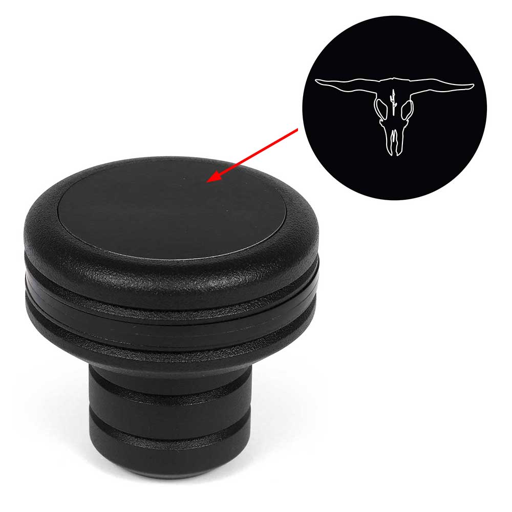 Custom Shifter Knob Emblem Plates