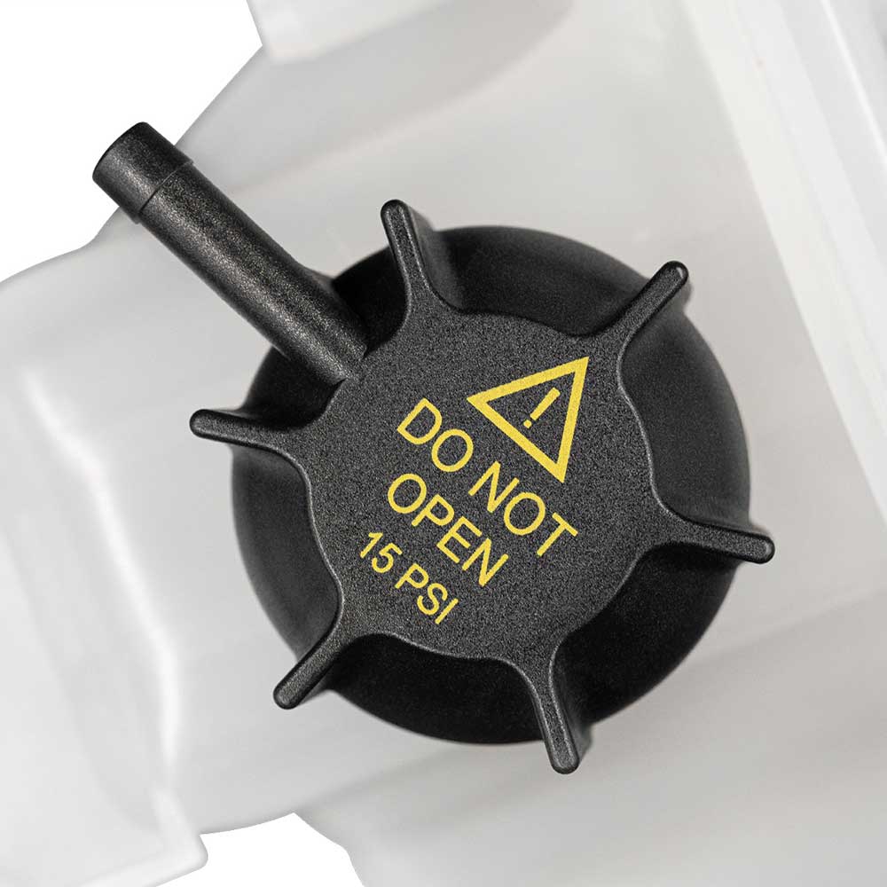 Peterbilt 579, Kenworth T680, T880 Pressurized Coolant Reservoir and Coolant Level Sensor