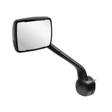 Chrome Hood Mirror Assembly with Sequential LED Turn Signal for Kenworth T680, T880, Peterbilt 579