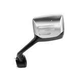 Chrome Hood Mirror Assembly with Sequential LED Turn Signal for Kenworth T680, T880, Peterbilt 579