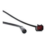 Chrome Hood Mirror Assembly with Sequential LED Turn Signal for Kenworth T680, T880, Peterbilt 579