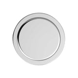 3/4" x 5/8" Chrome Plastic Flat Top 10 Pack of Nut Covers - Push On