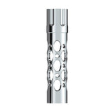 Chrome Austin Style Gun Cylinder Gearshift Knob - M30x3.5 Thread-On