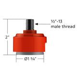 1/2" - 13 Thread-On Shift Knob Mounting Adapter for Eaton Fuller 13, 15, 18 Speed