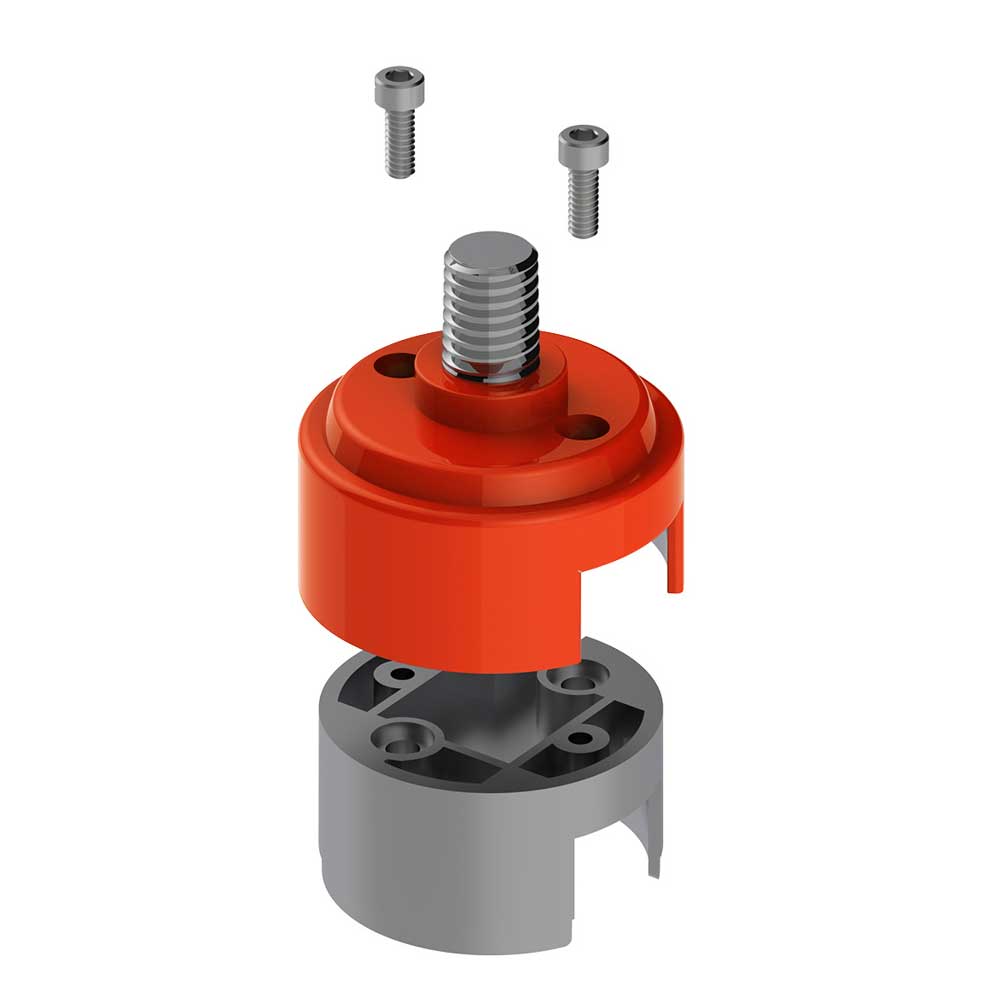 1/2" - 13 Thread-On Shift Knob Mounting Adapter for Eaton Fuller 13, 15, 18 Speed