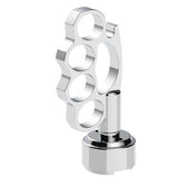 1/2-13 Thread On Chrome Knuckle 9,10 Speed Shift Knob with Adapter