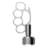 1/2-13 Thread On Chrome Knuckle 9,10 Speed Shift Knob with Adapter