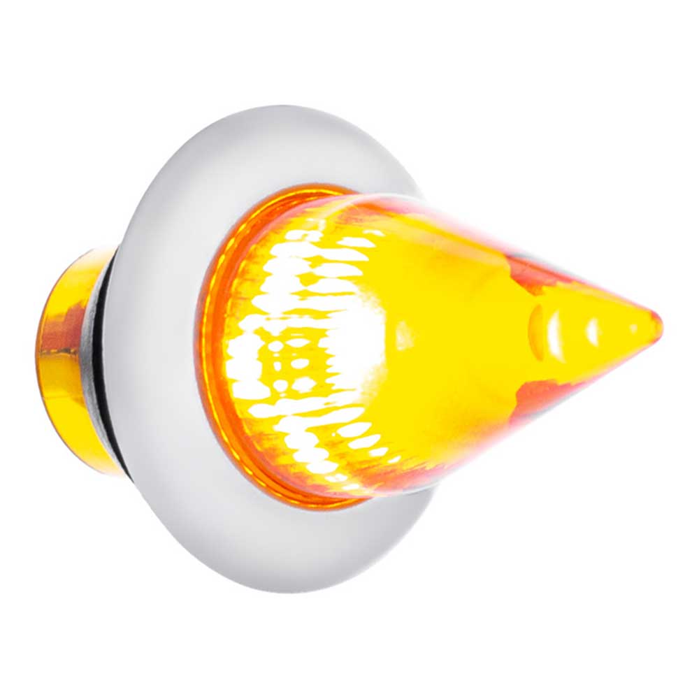 3/4" Mini Spike 4 LED with Stainless Steel Bezel