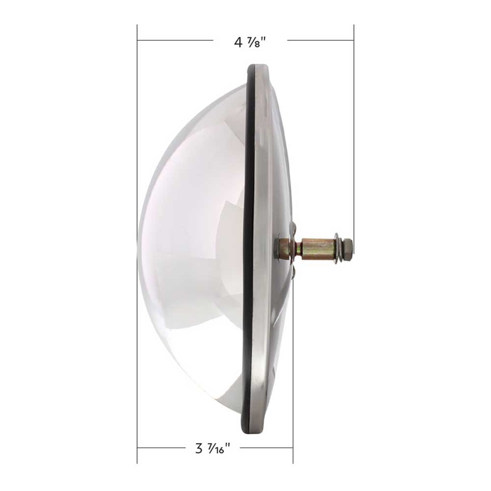 8-1/2" Stainless Steel Full Dome Convex Mirror