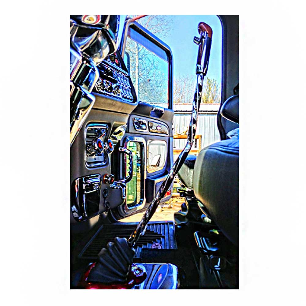 1" Peterbilt 379 & 389 Twisted Double Bend Shifters