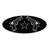 8" Peterbilt Shifter Floor Emblem