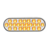 6" 24 LED Oval Pearl Light with Grommet Kit