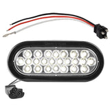Oval Pearl Back Up LED Light with Grommet Kit