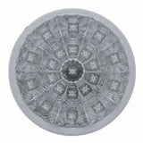 4" Round 21 Red LED Reflector Light with Clear Lens