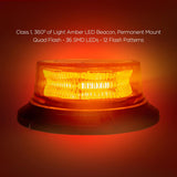UFO Amber LED Beacon Warning Light