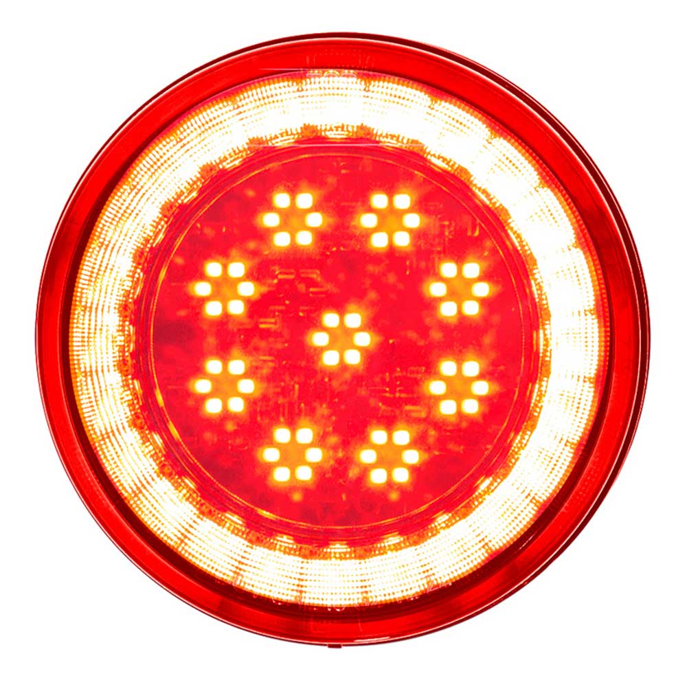 4" Round 33 Amber LED Lumos S-Series Light
