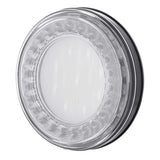 4" Round 33 Red LED Lumos X-Series Stop, Turn and Tail Light with Clear Lens