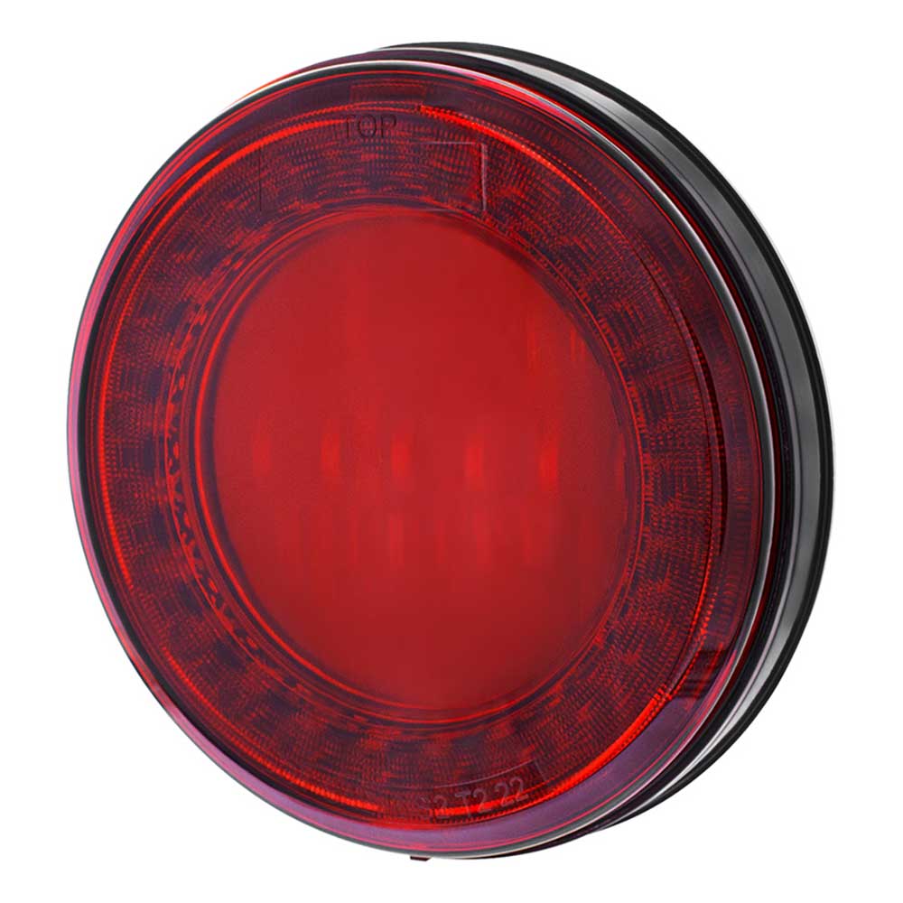 4" Round 33 Red LED Lumos X-Series Stop, Turn and Tail Light