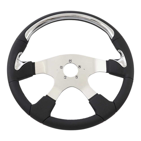 18" Traveler 4-Spoke chrome steering wheel