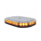 9-3/4" 30 Amber LED with Clear Lens Micro Warning Light Bar Magnet Mount
