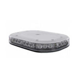9-3/4" 30 Amber LED with Clear Lens Micro Warning Light Bar Magnet Mount