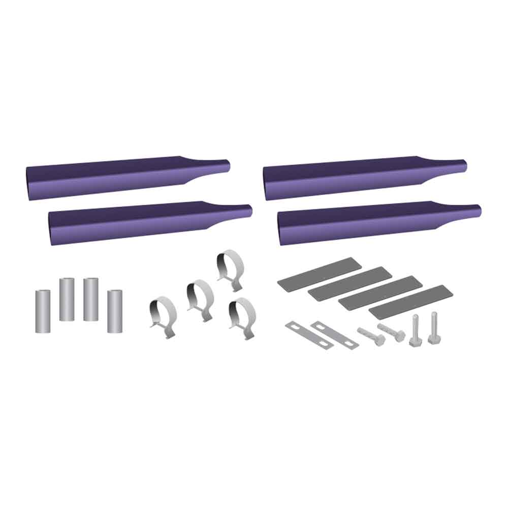 Smoke & Mirrors Single Axle Fenders Mounting Kit