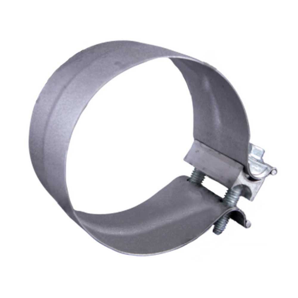 5"D x 3"W Aluminized Steel Exhaust Clamp
