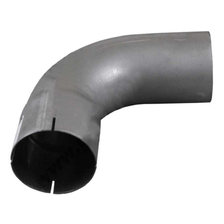 4"ID/OD X 10" 90 degree aluminized elbow