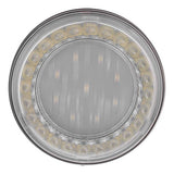4" Round 33 White LED Lumos X-Series Back Up Light with Clear Lens